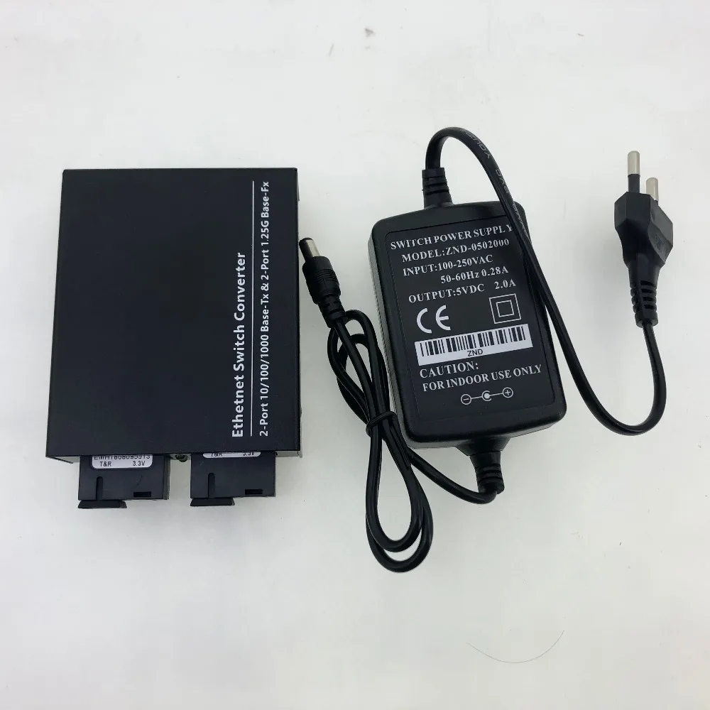 10/100/1000 м гигабитный Ethernet коммутатор волоконно оптический медиаконвертер