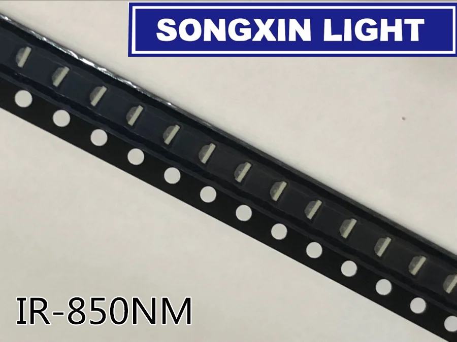 30 шт. 0805 2106 2 1 х0 6 мм 850нм боковая инфракрасная лампа SMD светодиодный ИК светильник 3