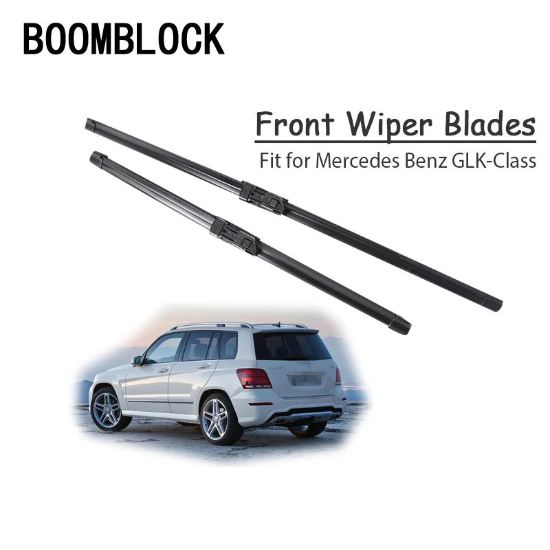 Car Windshield Rubber Front Wiper Blades Arm Kit For Mercedes Benz GLK Class X204 Windscreen Brushes Tool Accessories | Автомобили и