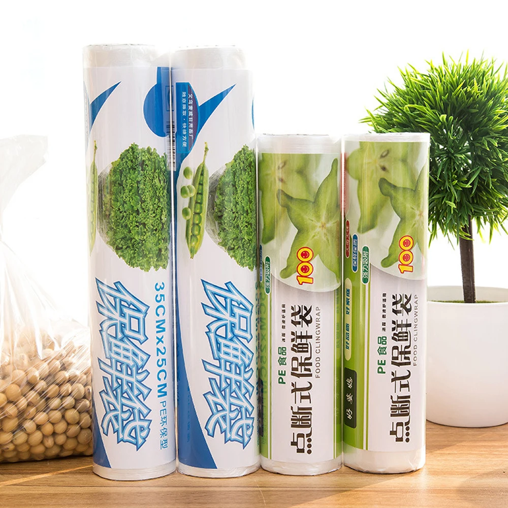 1 рулон сарановая упаковка для пищевых продуктов Вакуум прозрачный точка перерыв