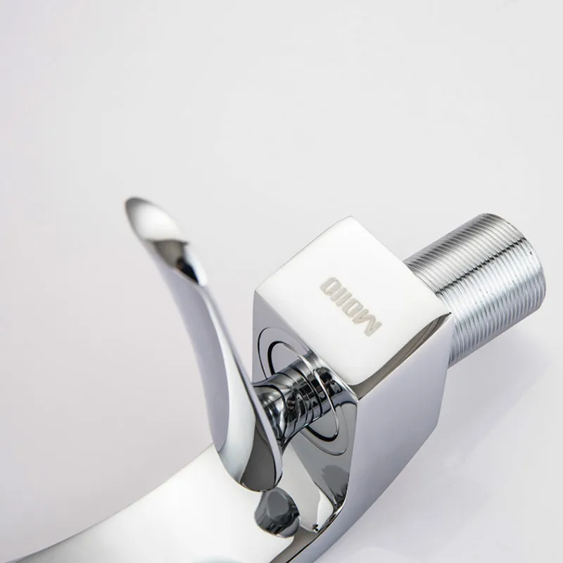 MOIIO смеситель для раковины в ванной комнате с креплением на палубе яркий