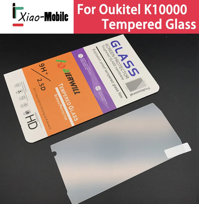 Для Oukitel K10000 Закаленное Стекло 0.3 мм 9 H + 2.5D Протектор Экрана взрывозащищенный