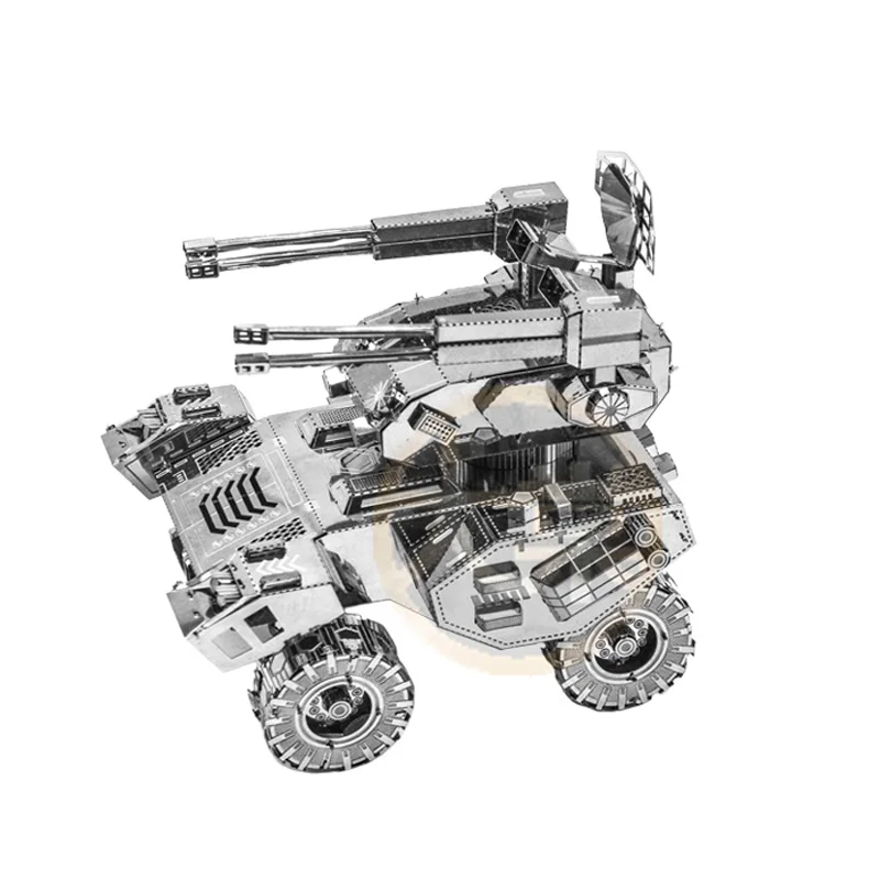 

3D Metal Nano Puzzle WXL Special Vehicle MB203 Building Diy 3D Metal Model Kits Laser Cut Assemble Jigsaw Toys