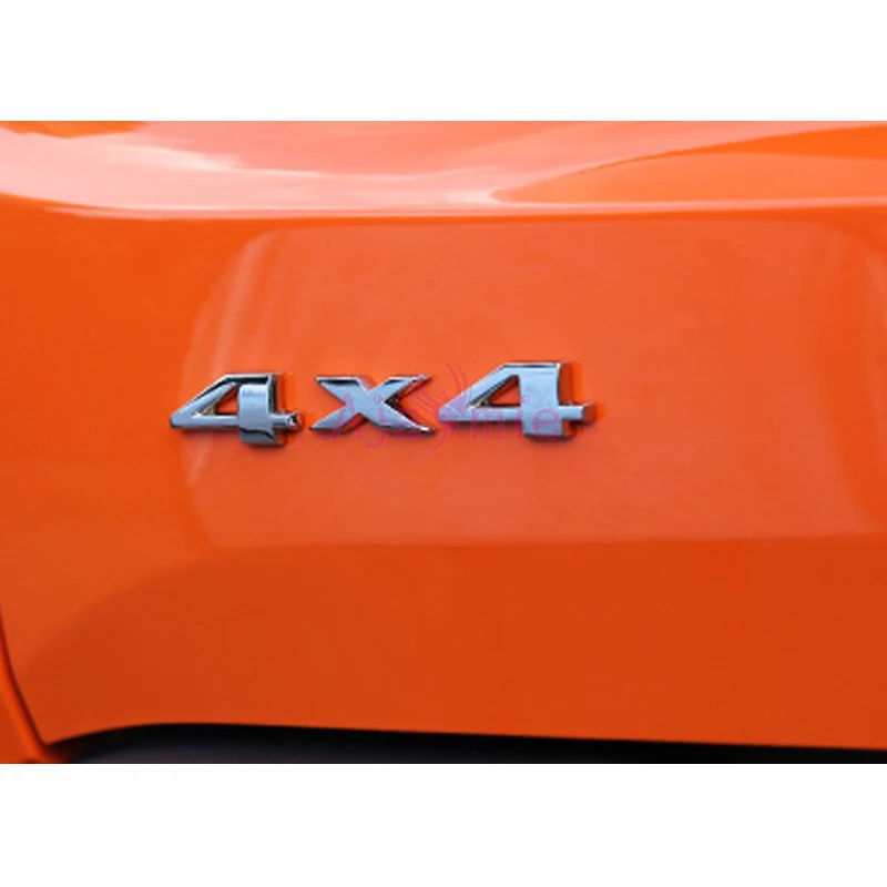 4X4 наклейка эмблема из цинкового сплава для Jeep Renegade Compass Patriot Grand Cherokee Wangler