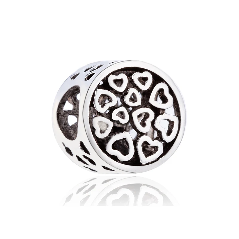 Новое поступление полые стрекозы бант цветок Кристалл Микки сердце бусины