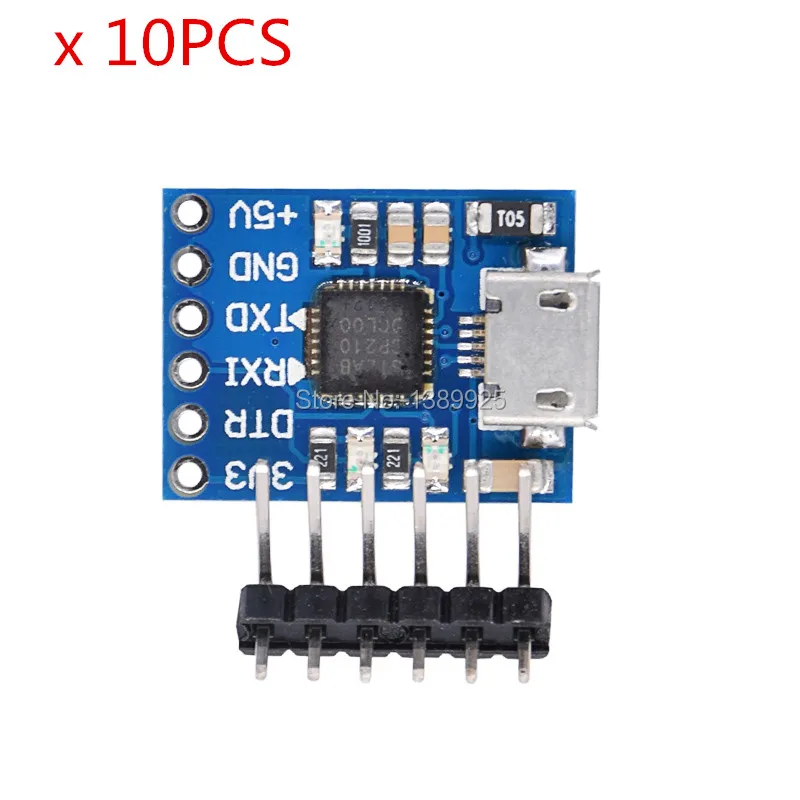 10 шт. CJMCU CP2102 MICRO USB к UART TTL модуль 6Pin серийный преобразователь STC Замена FT232 новый