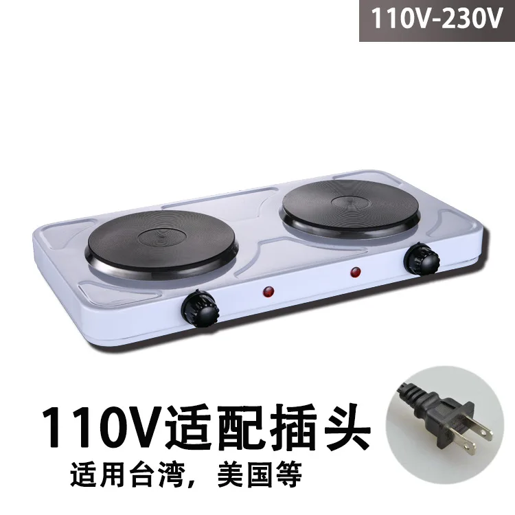 110 V/220 V Электрический Приспособления для Кухня мелкая бытовая электрическая плита 2 горшки катушка индукционной плиты горелки нагревательная плита