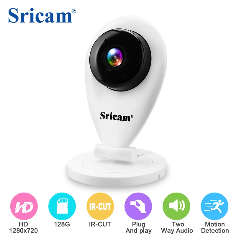 Sricam SP009 SP009A IP Беспроводная камера Мини WiFi HD Diy Kit домашняя сигнализация