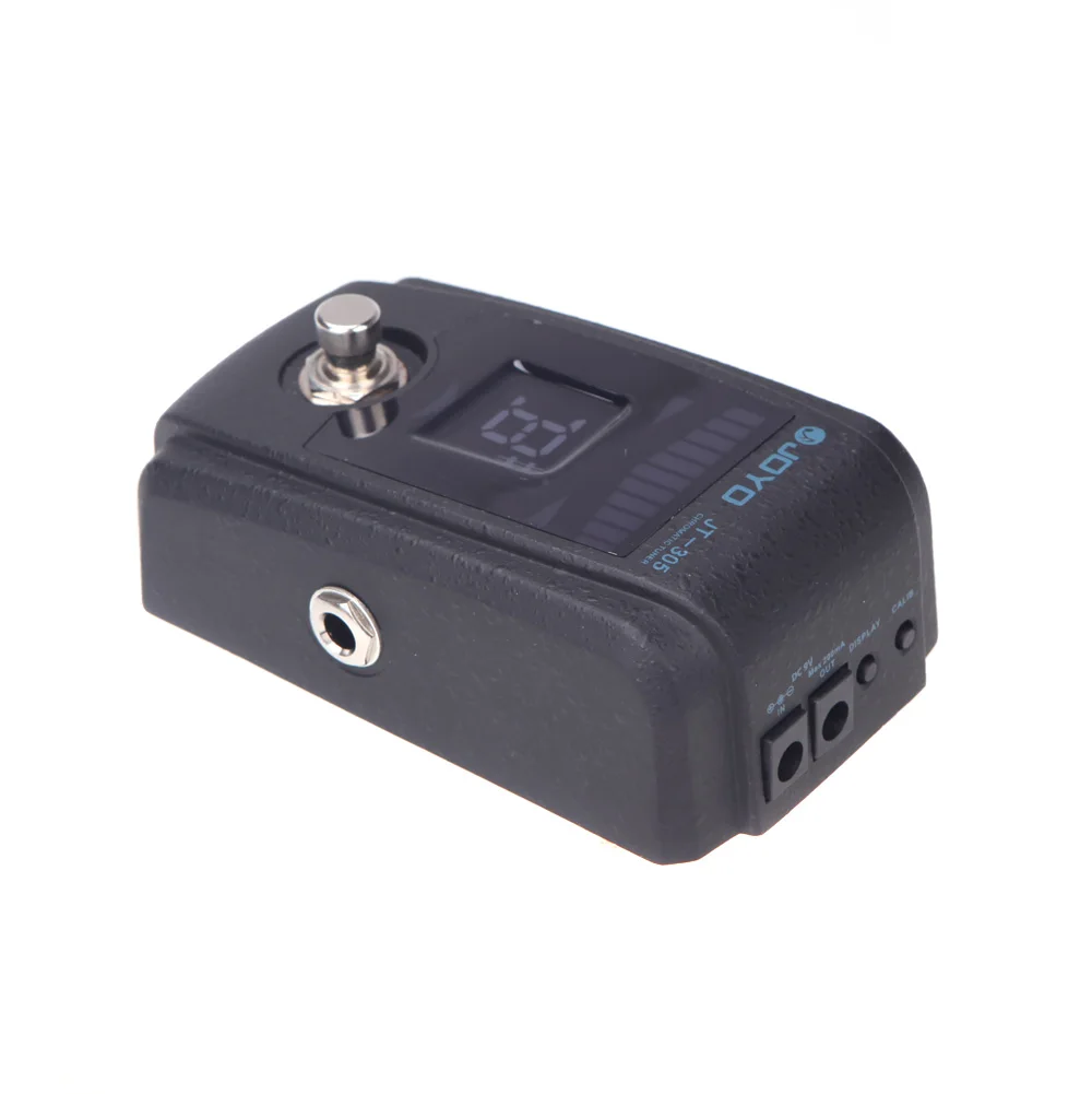 Педаль тюнера Joyo для гитары педаль с металлическим корпусом 4 режима отображения