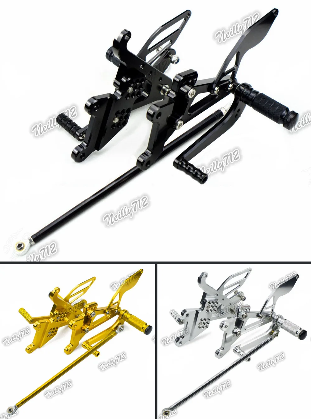 Распродажа набор задних насадок для мотоцикла с ЧПУ регулируемая подставка ног