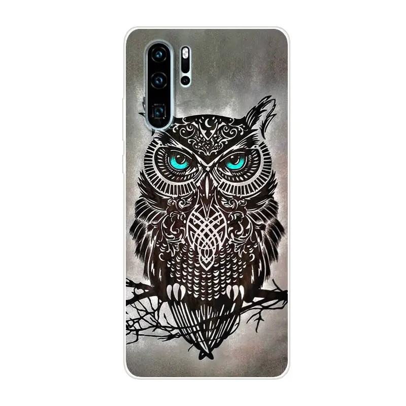 Чехол для Huawei P30 чехол Lite милый мультяшный силиконовый из ТПУ телефона Pro P30Pro P30Lite P