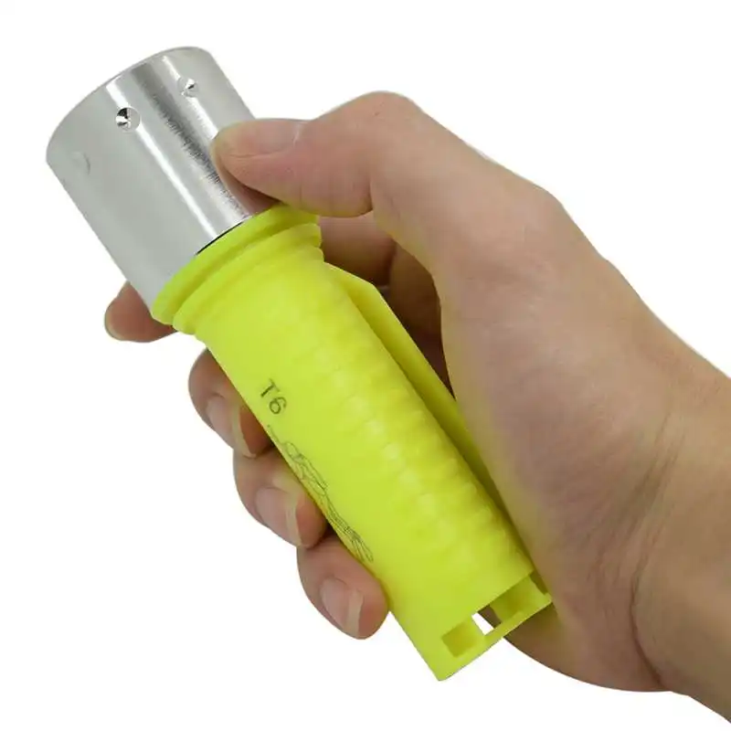 LED Дайвинг фонарик мощный светодиодный фонарь для подводной охоты 18650 XML T6 1600lm