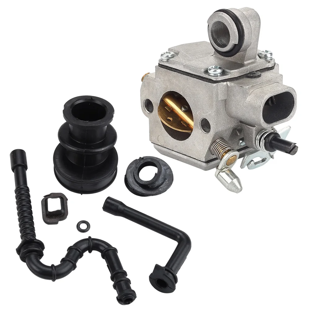 Карбюратор + топливный/масло линии Комплект Fit MS361 MS 361 Rep 1135 120 0601 бензопила от нас