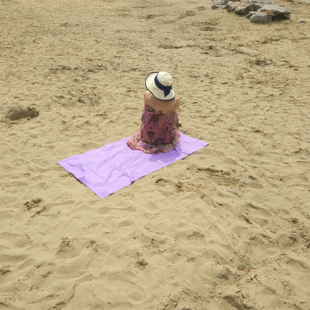 Zipsoft пляжные полотенца с сетчатой сумкой одеяло накидки спортивные и дорожные