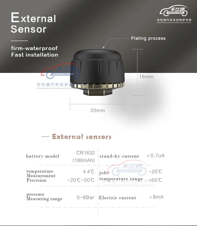USB TPMS навигационная система контроля давления в шинах внешние внутренние датчики сигнализация для Android DVD Беспроводная передача