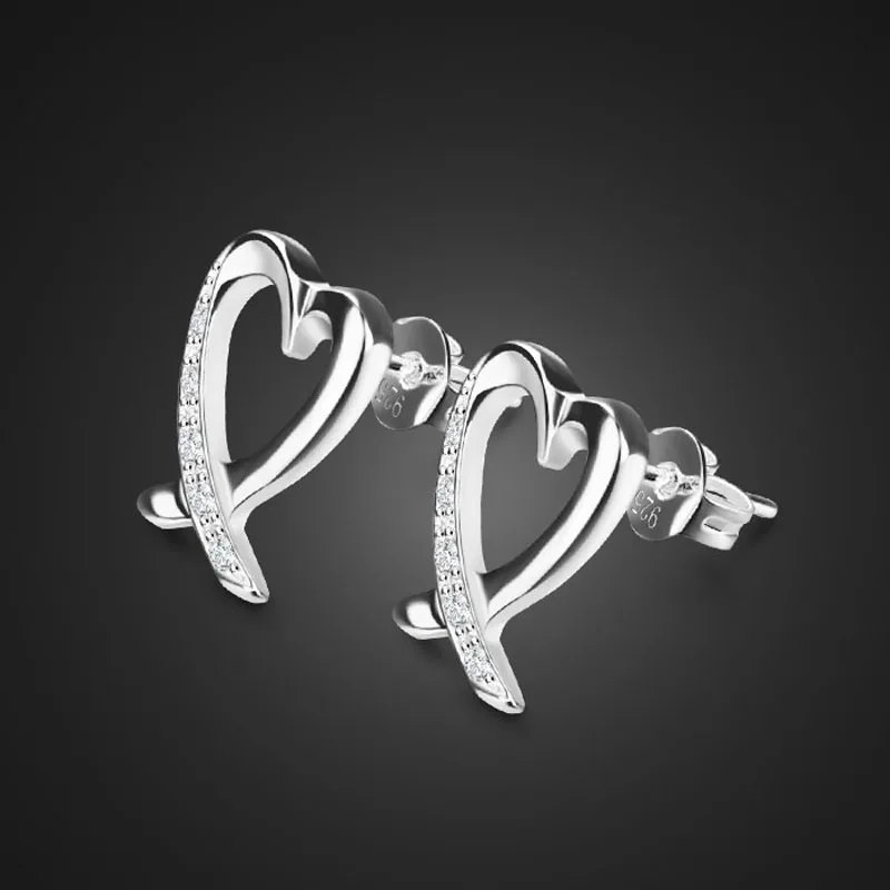 

Женские серьги из серебра 925 пробы, без аллергии