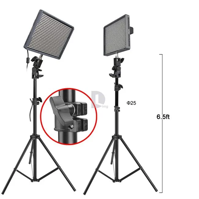 2 шт/Лот Aputure HR672W высокий CRI 95+ 672 Led видео Студийный светильник Панель w/2,4G пульт дистанционного управления+ батареи+ светильник стойки