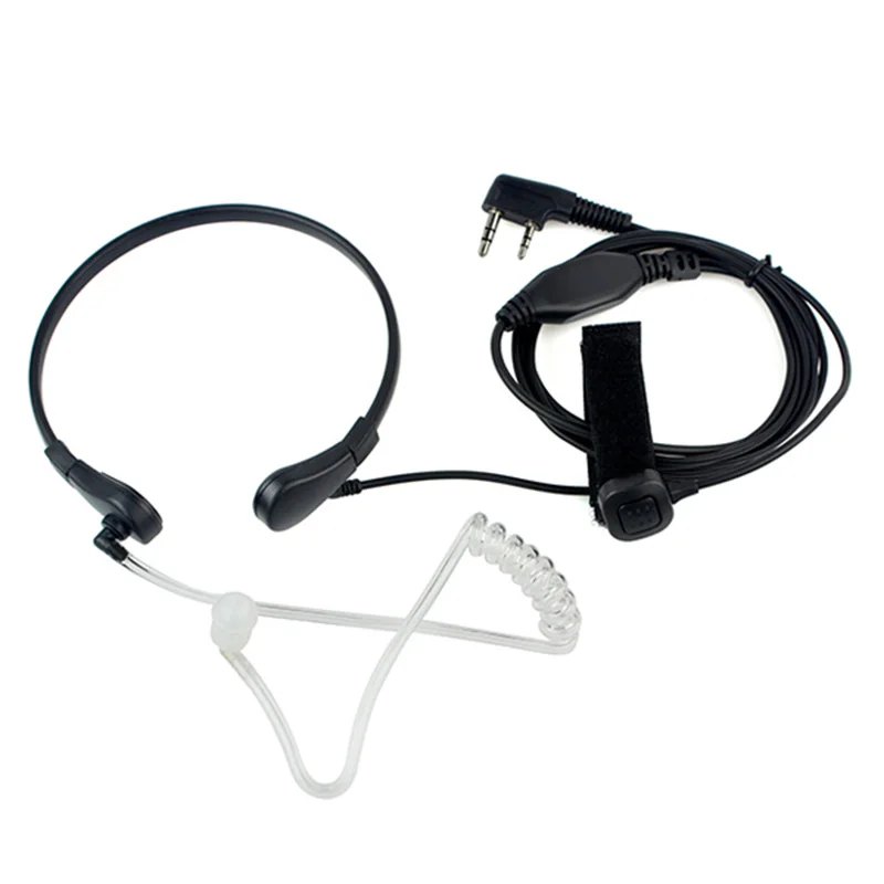 Гарнитура с микрофоном PTT для Kenwood BAOFENG UV 5R Baofeng BF 888S Retevis H777 RT3 RT TYT QUANSHENG Ham Radio