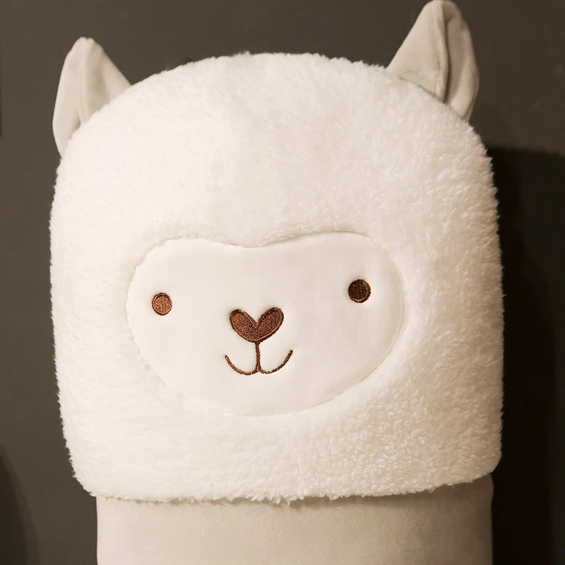 L форма пушистый Alpacasso элегантный Альпака плюшевые игрушки прекрасный чучело подушки из альпаки игрушки для детей подарок на день рождения украшение дома