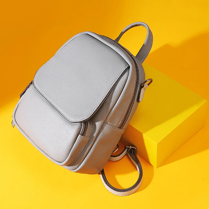 Модные женские туфли пояса из натуральной кожи рюкзаки для девочек высокое