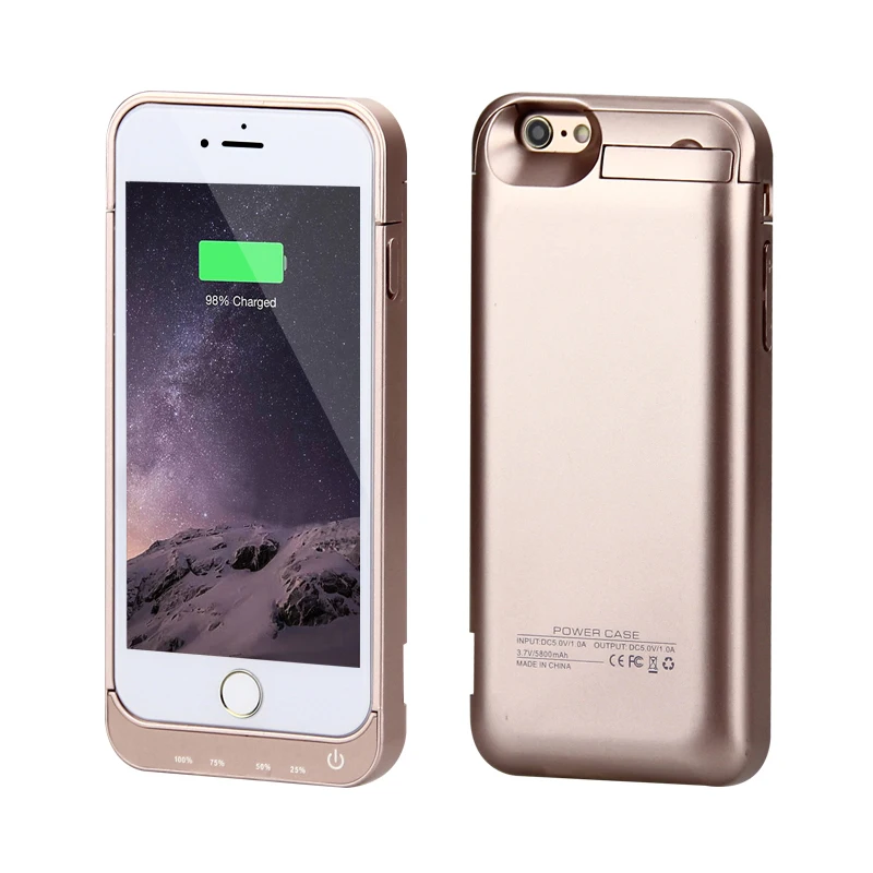 Gagaking 5800 мА/ч Батарея Чехлы для iPhone 6 6s Портативный резервного копирования