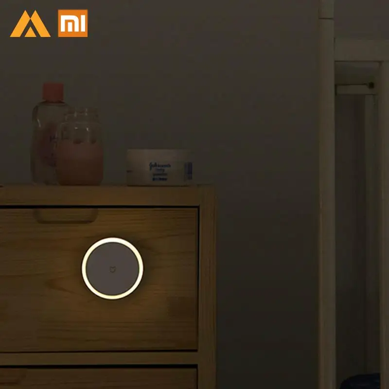 Умный ночной Светильник Xiaomi Mijia, ИК-датчик, светочувствительный светильник, ночник, умный дом Xiaomi
