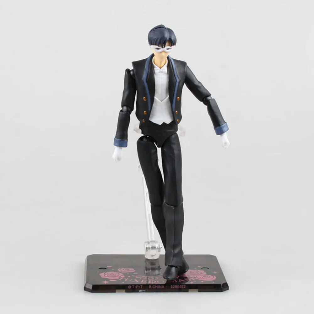 Новый Довольно Хранитель Сейлор Мун смокинг маска СВЧ s.h. Figuarts фигурку Бесплатная