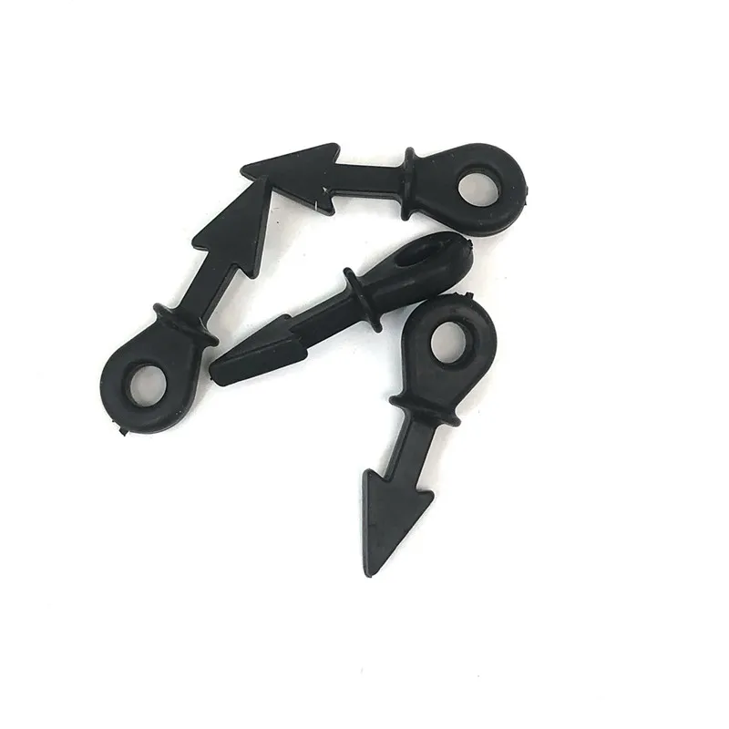 Compound Bow Recurve Bowstring Stabilizer String Leech Archery Silencer 4 Pieces | Спорт и развлечения