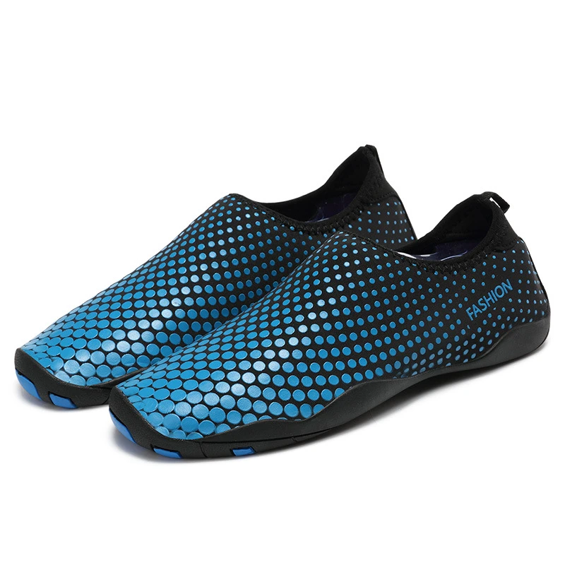 Водонепроницаемая обувь Летняя непромокаемая мужские пляжные тапочки дышащая