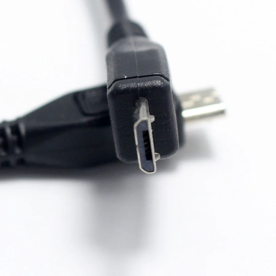 1 шт. Micro Type B USB 5-контактный штекер к гнездовому разъему 5 5*2 мм аудиоадаптер для