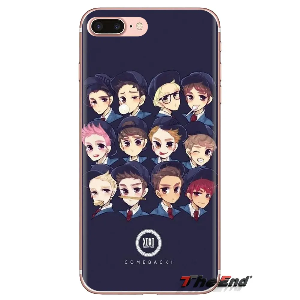 Для Huawei Mate Honor 4C 5C 5X 6X 7 7A 7C 8 9 10 8C 8X 20 Lite Pro мягкие прозрачные чехлы для корпуса EXO band