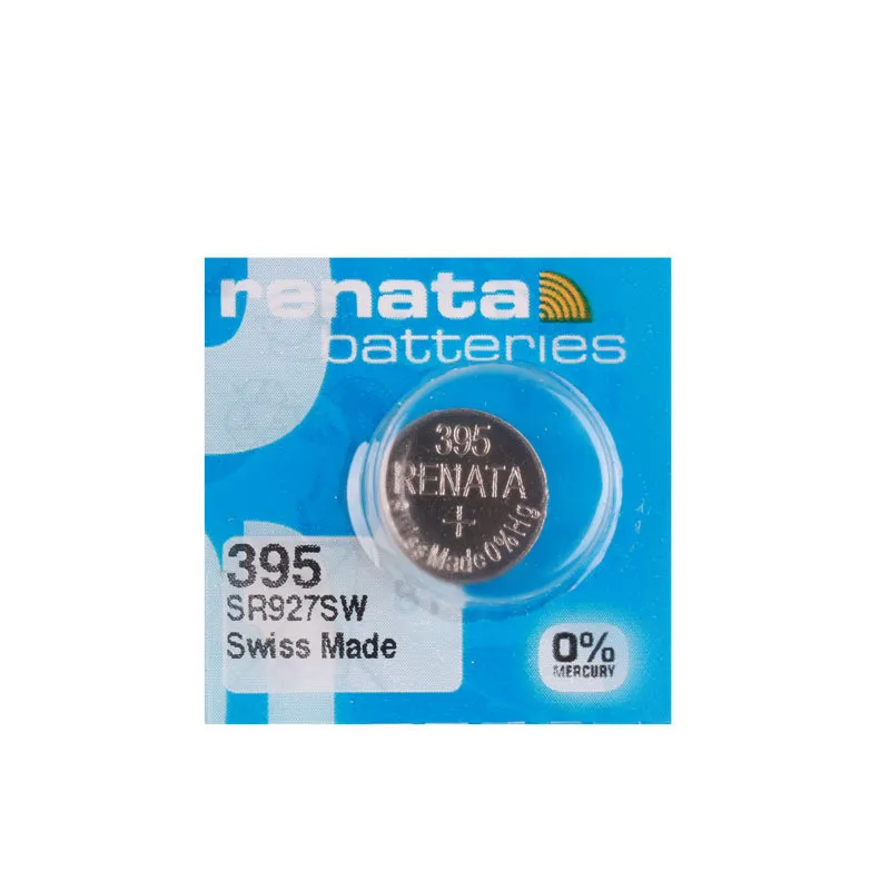 10 шт./упак. Фирменная Новинка Рената Длительное Действие 395 SR927SW LR57 LR927 AG7 часы