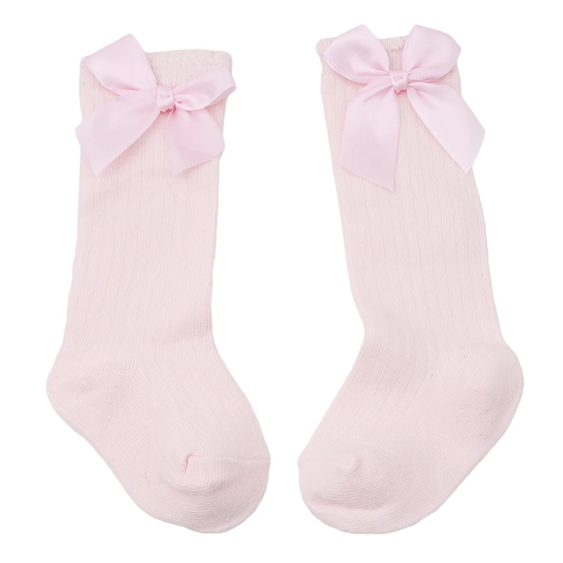 Детские гольфы разноцветные Гольфы с бантиками для девочек милая детская одежда