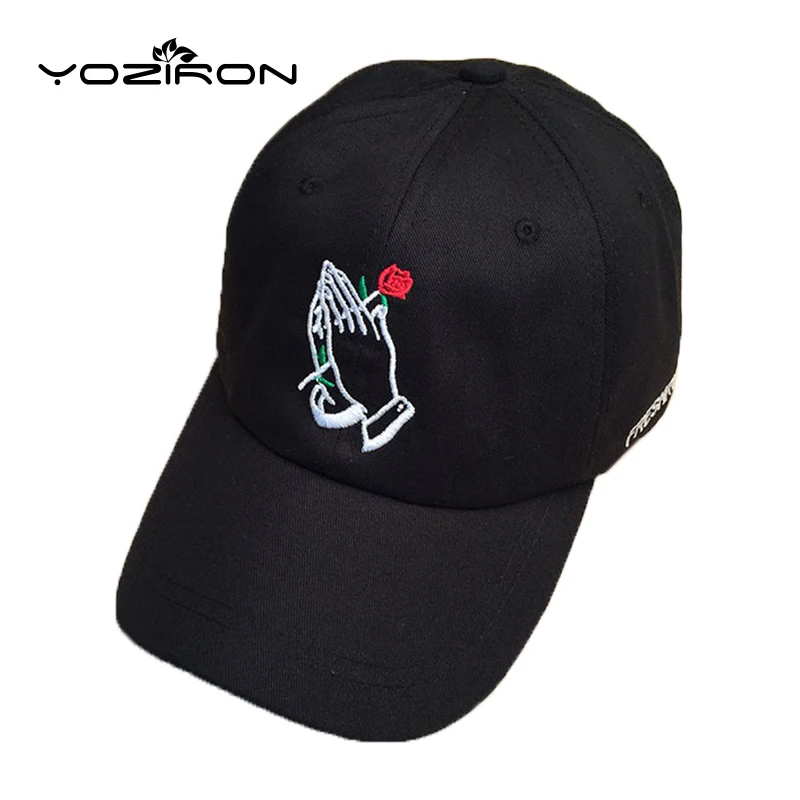 Модные хлопковые Роза в руке Snapback Бейсбол Кепки s для Для мужчин женщин