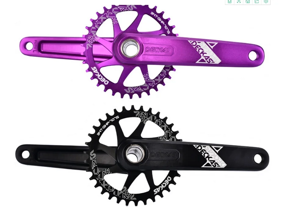 Deckas GXP CRANKSETS с BB осью/MTB 1X система CHAINHWHELL кривошипная система/BCD 104 CRANKS SETS