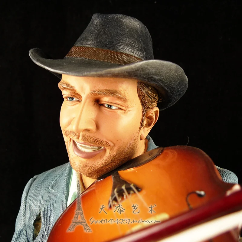 Лучший подарок музыкальная тема скрипка фигурки из смолы модель оперный театр