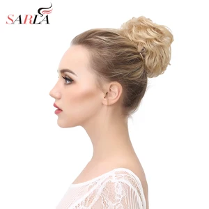 Кудрявый шиньон для наращивания волос, искусственный пучок, кусок, спутанный Синтетический зажим на шнурке, афро, для свадьбы, Q7