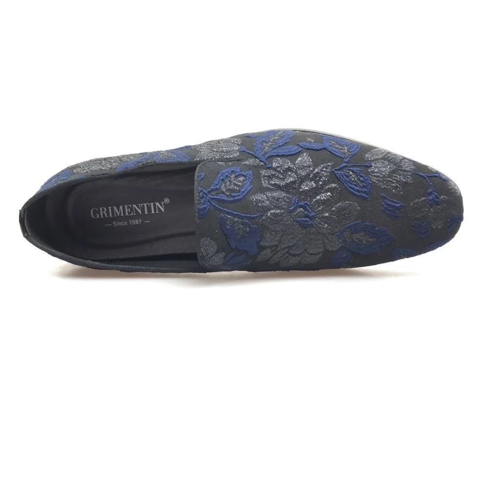 GRIMENTIN/принт ручной работы повседневная обувь Мужская Брендовая для вечеринки