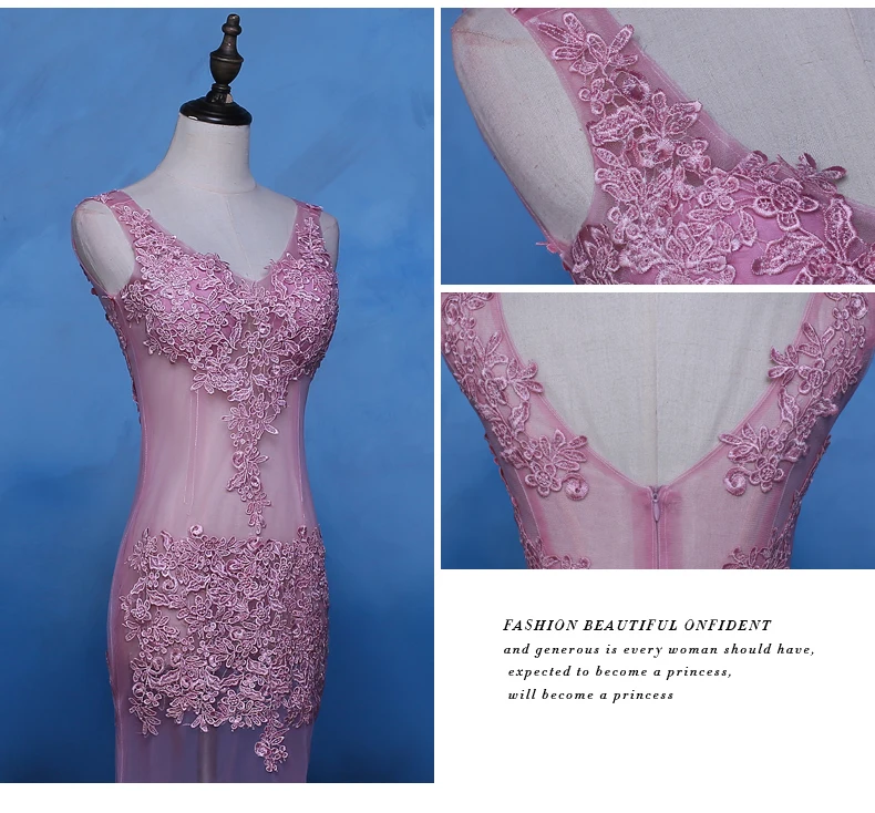 DongCMY CG0892 Новинка г. Формальные Длинные вечерние robe de soiree Кружева Плюс Размер Кафтан vestido longo v-образным вырезом вечернее платье