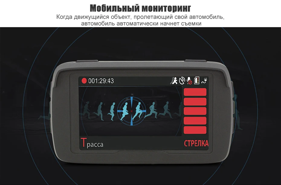 Автомобильный видеорегистратор, радар, gps детектор, 3 в 1, LDWS, Full HD, 1296 P, видео регистратор, камера, 170 градусов, видеорегистратор, ночное видение, автомобильный видеорегистратор