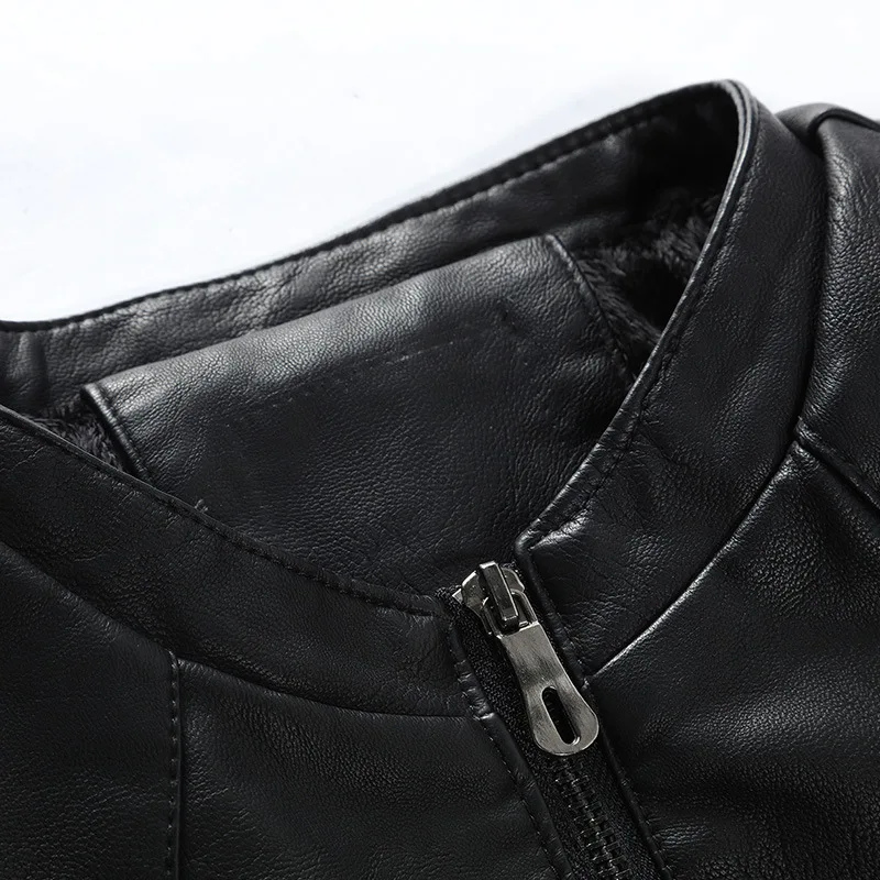 Новинка года; сезон осень; мотоциклетный воротник; Chaqueta Cuero Hombre; высокое качество; облегающий крой; bouson Homme Cuir