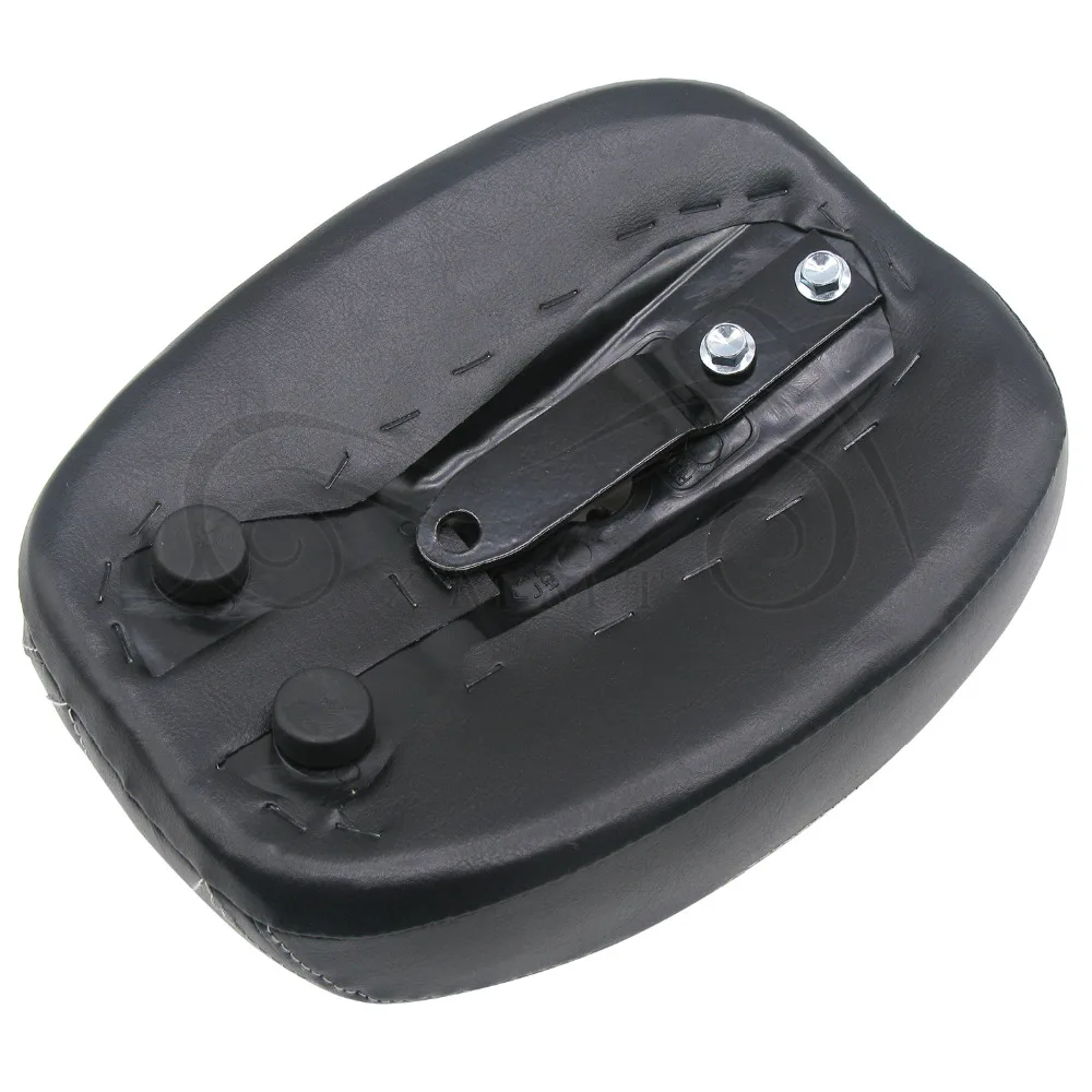 Черная Алмазная подушка для заднего сиденья пассажирский коврик пассажирского