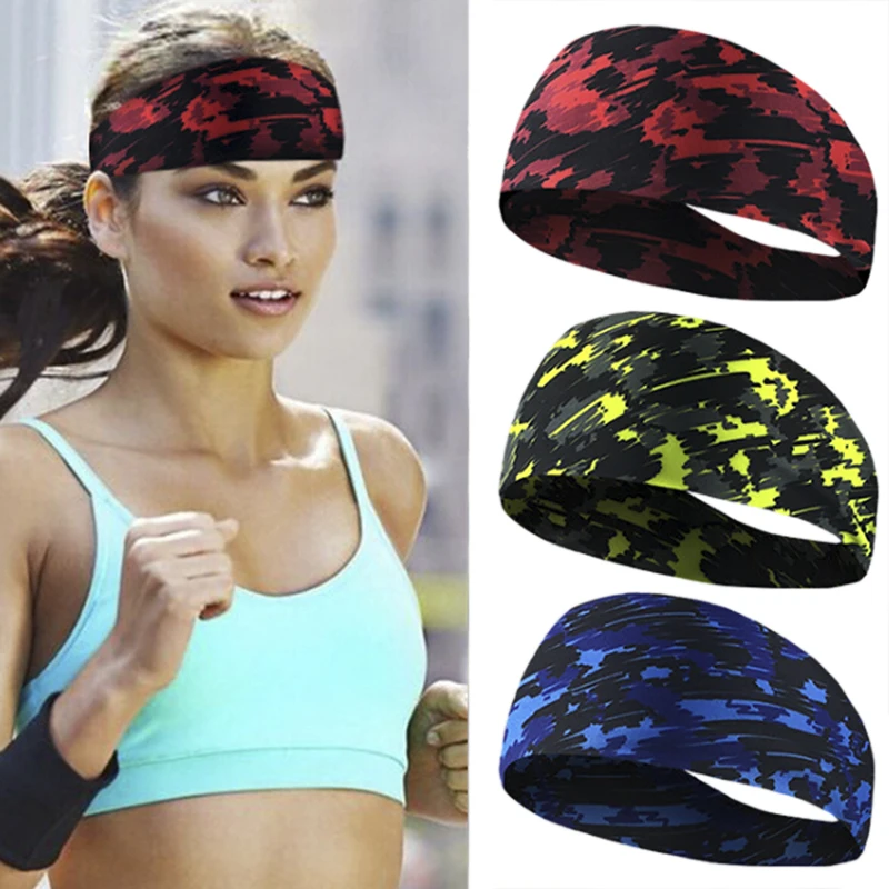 Повязка на голову для занятий спортом открытом воздухе дышащая тенниса фитнеса