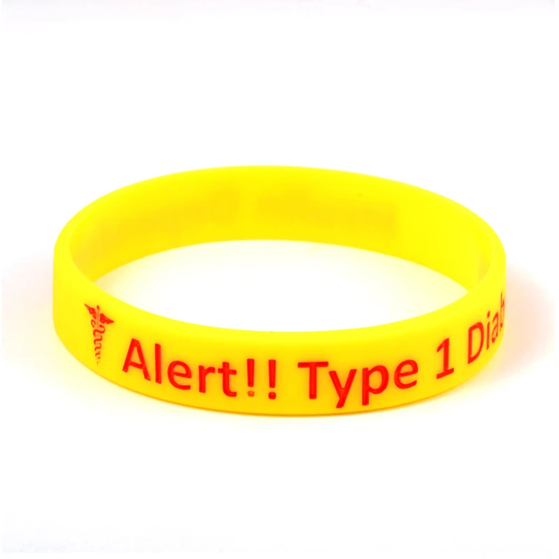 Диабетическая браслеты медицинский тип оповещения о диабете 1 группы для