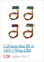 ICL7107 цифровой комплект амперметра DIY модуль постоянного тока 5 в 35 мА 70,6x39 мм DIY наборы амперметра тока L29K