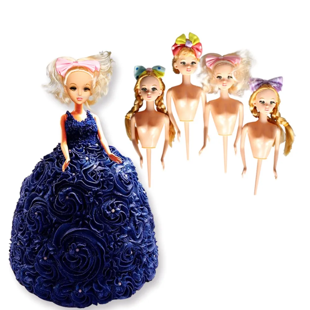 Новинка 4 шт./компл. симпатичный пластиковая кукла пищевой марки модель формы для