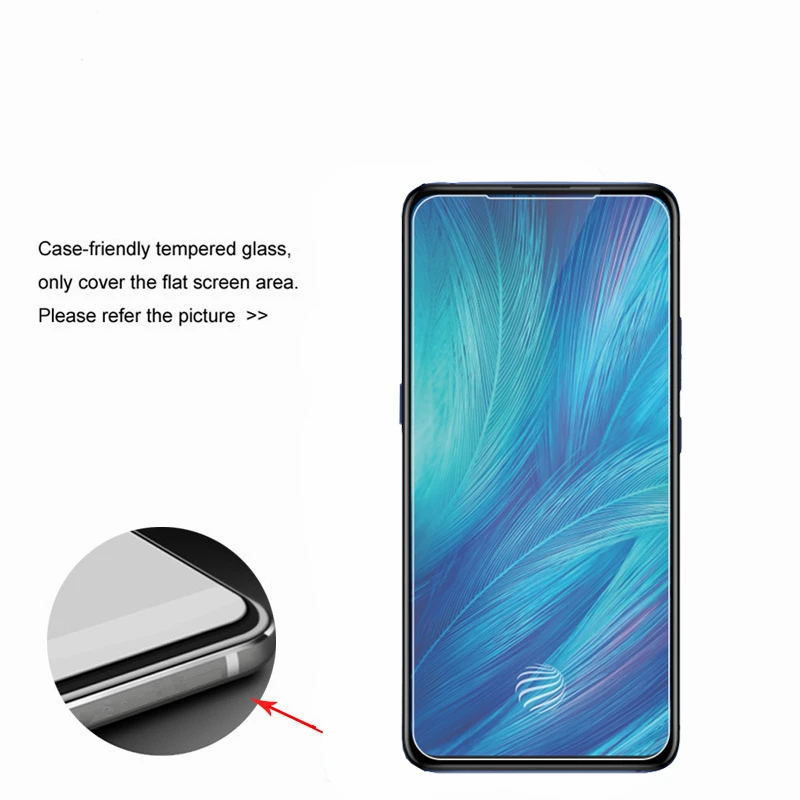 Youthsay, 2 uds., para X27 Vivo, Protector de pantalla de cristal, pegamento total de vidrio templado para BBK Vivo X27, vidrio para Vivo X27, pel&iacute;cula 9H-2