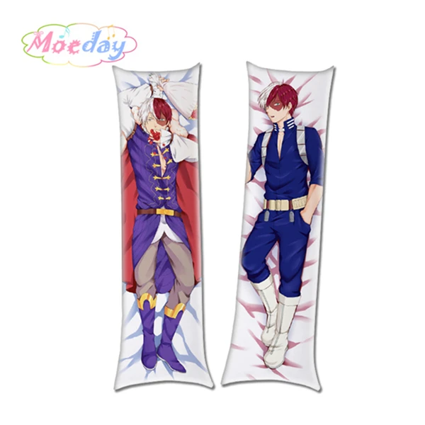 5 Наволочки с персонажами аниме «Мой герой» Todoroki Shoto& Midoriya izku Deku BL Man Hugging Body - Цвет: 5