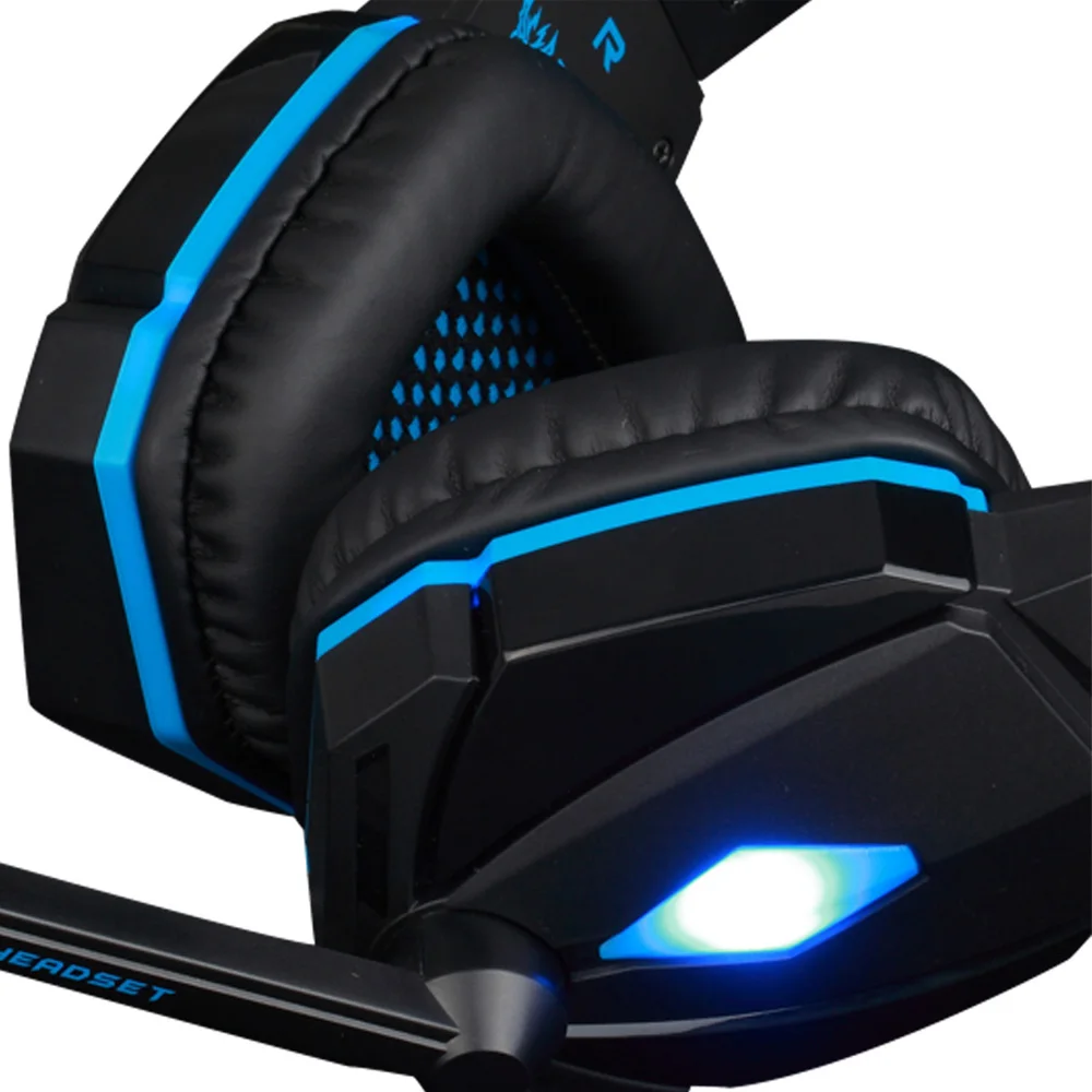 KOTION EACH G4000 Pro Gaming Headset Stereo Sound Wired Headphone Noise Reduction with Microphone for Computer Tablet PC Gamer |