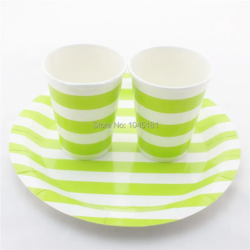 Ipalmay одноразовая бумажная посуда стаканы для напитков декор свадьбы дня рождения
